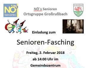 Seniorenfasching 2018 - 2. Februar 2018