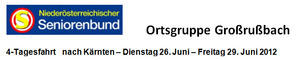 Kärnten 2012 - 26. - 29. Juni 2012