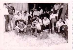 Hochzeit Riepl am 2. Juli 1961 - Die müden Gratulanten