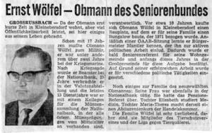 19781021 Ernst Wölfel 1. Obm. SB Grossrussbach