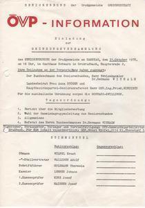 19781021 Gründerversammlung 21. Okt. 1978 - Einladung 2
