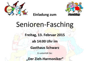 Seniorenfasching 2015 - 13. Februar 2015